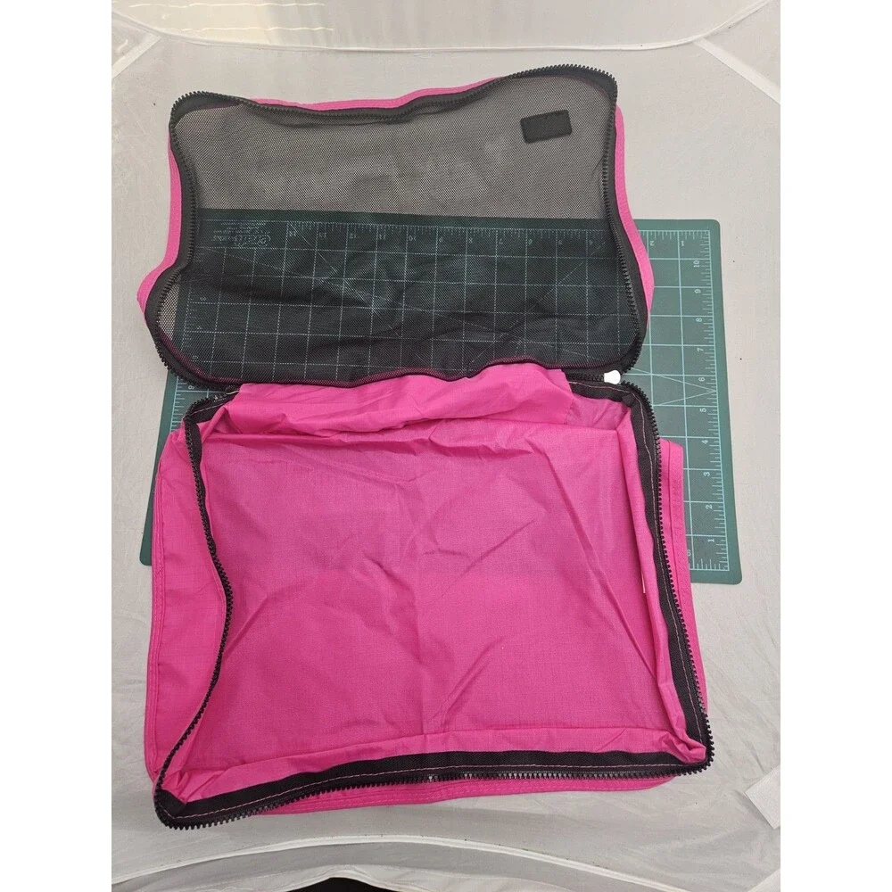 Clever Container Travel Packing Organizer Lot of 2 Pink